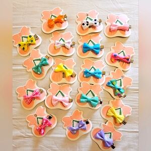 Pack of 18 pieces hairs bows